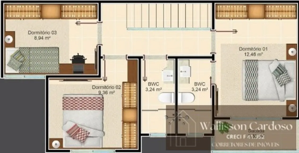 Foto 5 de Sobrado com 2 quartos à venda, 150m2 em São Francisco de Assis, Camboriu - SC