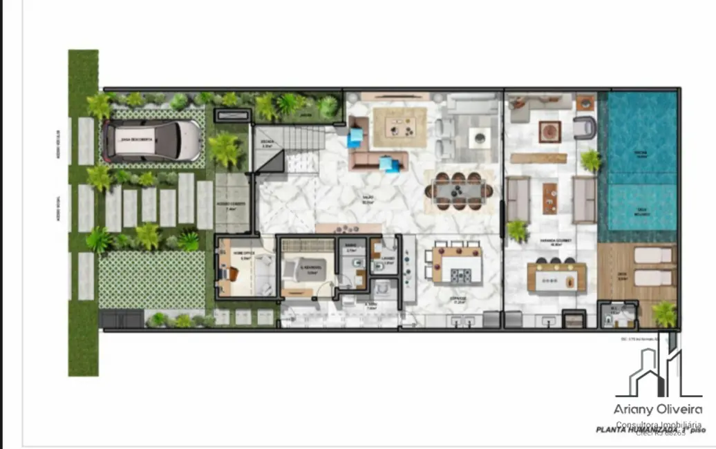 Foto 3 de Casa de Condomínio com 4 quartos à venda, 400m2 em Recreio dos Bandeirantes, Rio De Janeiro - RJ