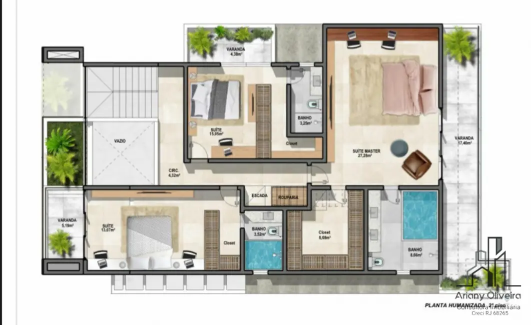 Foto 4 de Casa de Condomínio com 4 quartos à venda, 400m2 em Recreio dos Bandeirantes, Rio De Janeiro - RJ