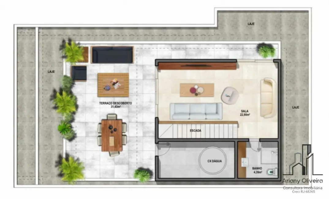 Foto 5 de Casa de Condomínio com 4 quartos à venda, 400m2 em Recreio dos Bandeirantes, Rio De Janeiro - RJ