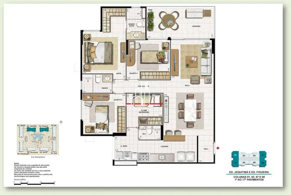 Foto 8 de Apartamento com 3 quartos à venda, 113m2 em Rio De Janeiro - RJ