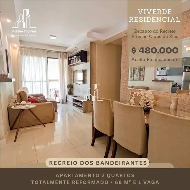 Foto 1 de Apartamento com 2 quartos à venda, 68m2 em Recreio dos Bandeirantes, Rio De Janeiro - RJ