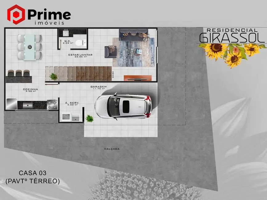 Foto 4 de Casa com 3 quartos à venda, 137m2 em Santa Mônica, Guarapari - ES