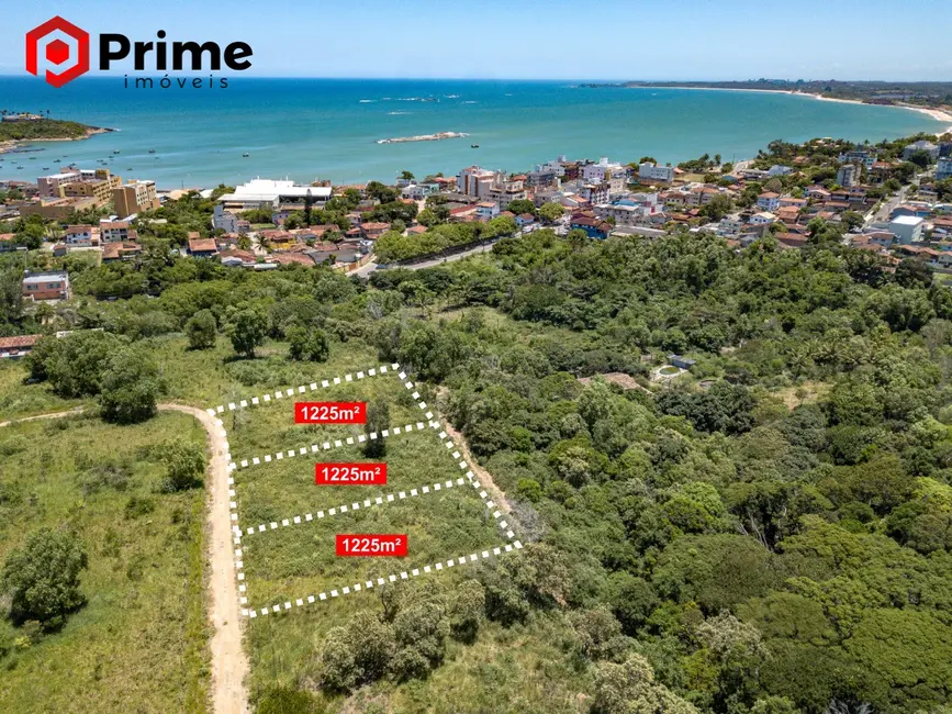 Foto 1 de Terreno / Lote à venda, 1225m2 em Meaípe, Guarapari - ES