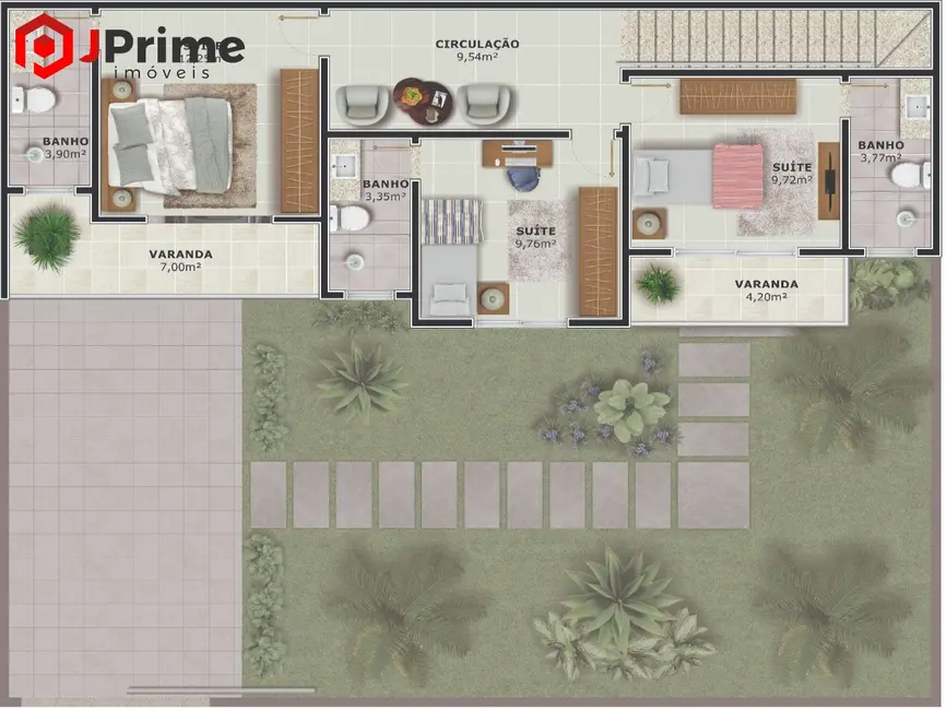 Foto 4 de Casa com 3 quartos à venda, 157m2 em Itapebussu, Guarapari - ES