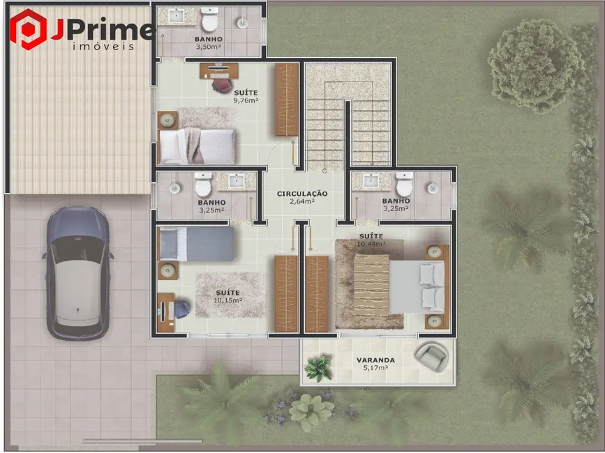 Foto 3 de Casa com 3 quartos à venda, 136m2 em Itapebussu, Guarapari - ES