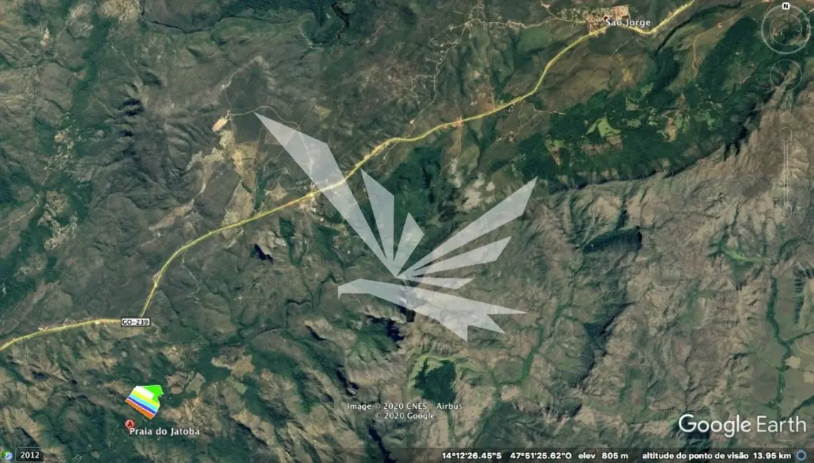 Terreno / Lote à venda, 47000m2 em Alto Paraiso De Goias - GO - imagem 2 Foto 2 de Terreno / Lote à venda, 47000m2 em Alto Paraiso De Goias - GO