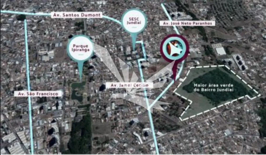 Foto 8 de Apartamento com 2 quartos à venda, 66m2 em Jundiaí, Anapolis - GO