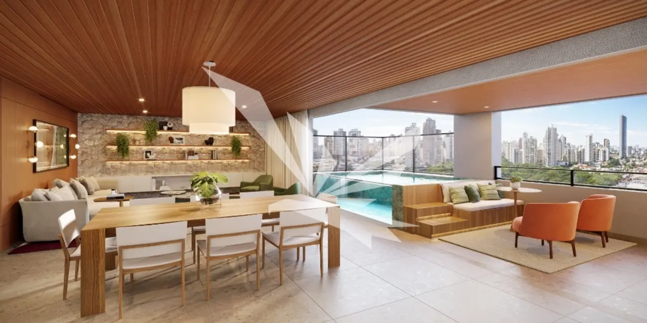 Apartamento com 4 quartos à venda, 275m2 em Setor Bueno, Goiania - GO - imagem 2 Foto 2 de Apartamento com 4 quartos à venda, 275m2 em Setor Bueno, Goiania - GO