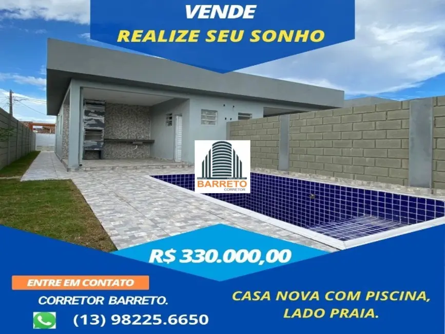 Foto 3 de Casa com 2 quartos à venda, 74m2 em Itanhaem - SP
