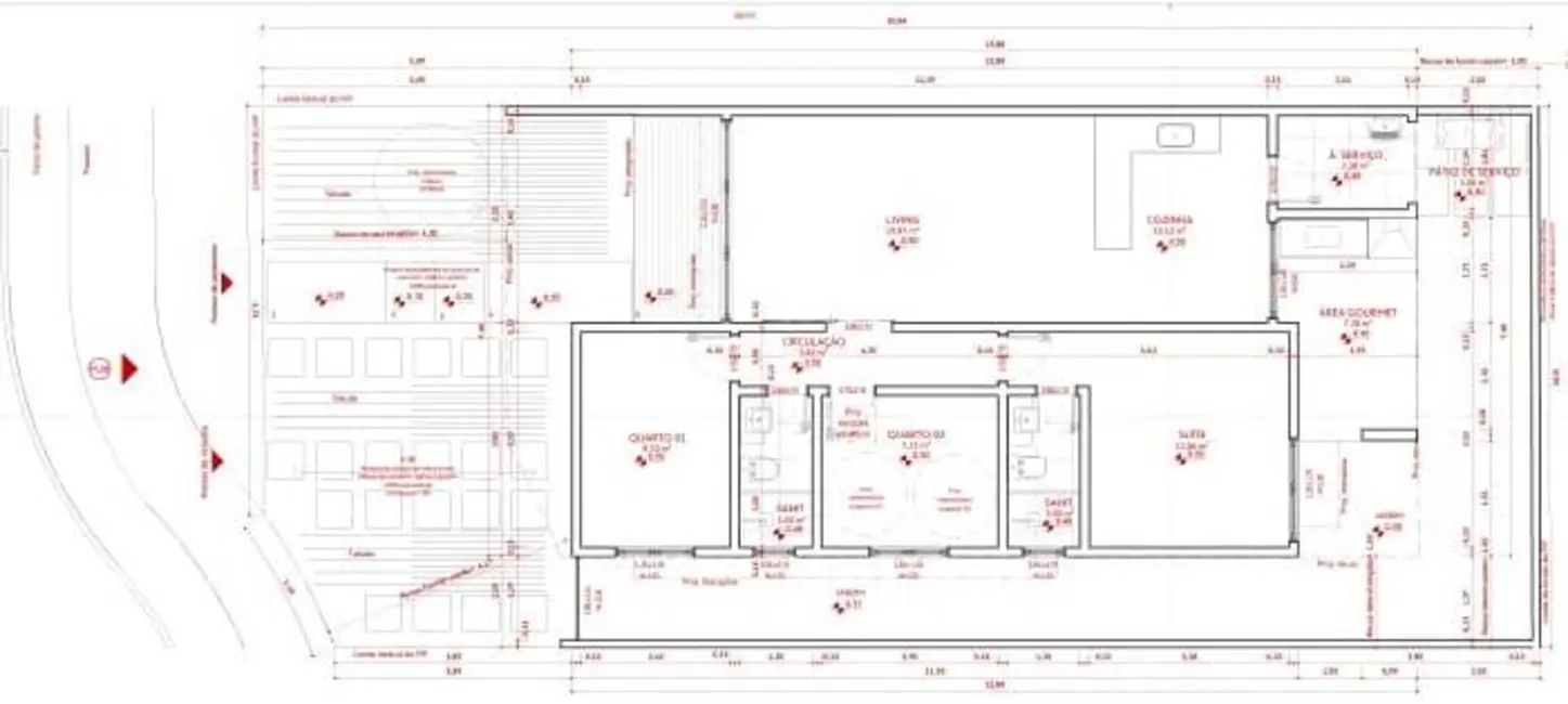 Casa com 3 quartos à venda, 94m2 em Camacari - BA - imagem 4 Foto 4 de Casa com 3 quartos à venda, 94m2 em Camacari - BA