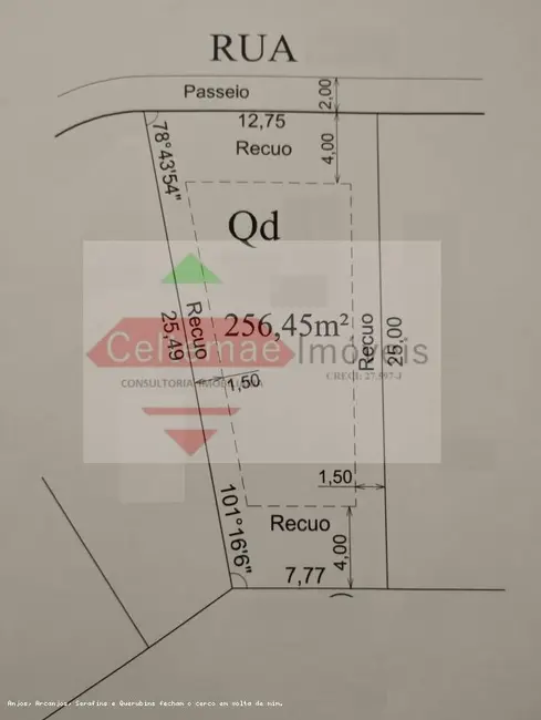 Foto 3 de Terreno / Lote à venda em Taubate - SP