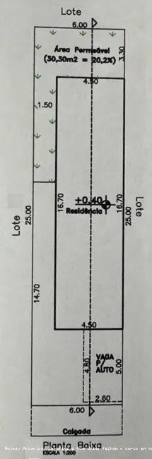 Foto 2 de Terreno / Lote à venda em Taubate - SP