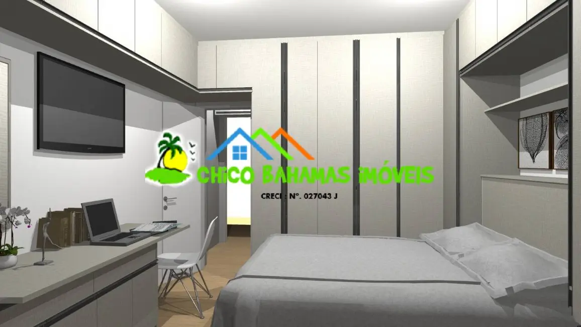Apartamento com 1 quarto à venda, 50m2 em Aviação, Praia Grande - SP - imagem 6 Foto 6 de Apartamento com 1 quarto à venda, 50m2 em Aviação, Praia Grande - SP