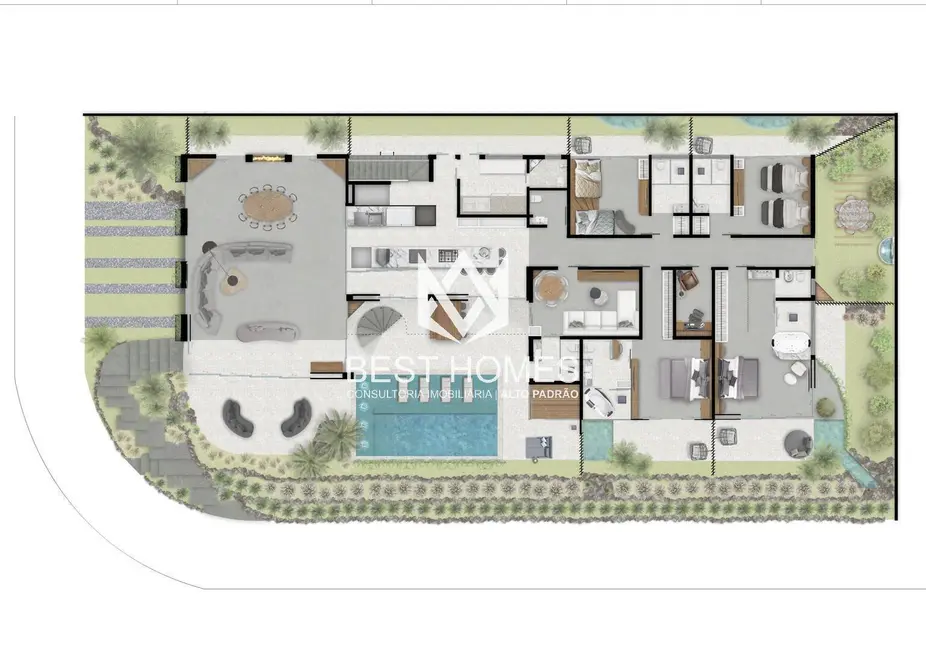 Foto 7 de Casa de Condomínio com 4 quartos à venda, 802m2 em Itupeva - SP