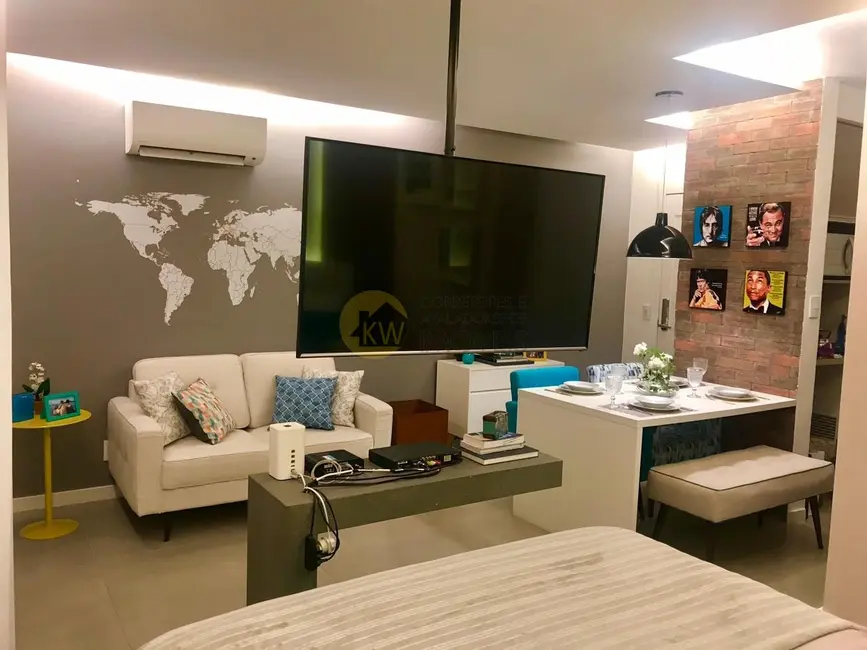 Foto 3 de Apartamento com 1 quarto à venda, 35m2 em Moema, São Paulo - SP