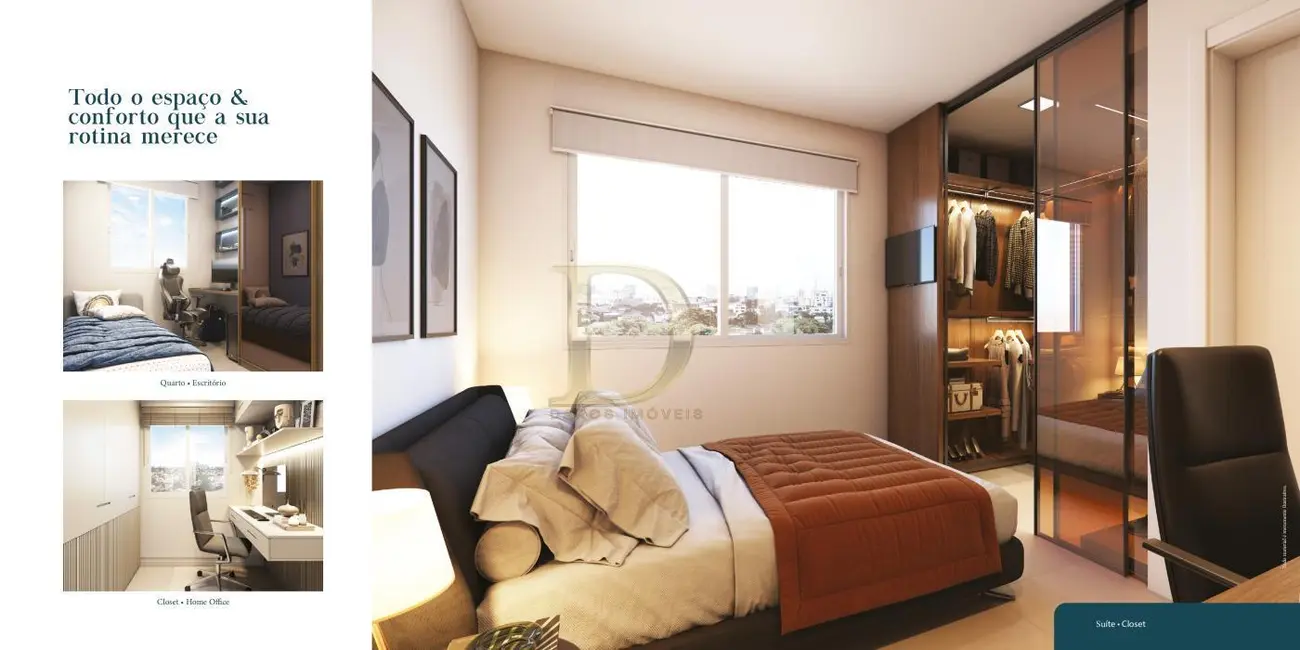 Apartamento com 2 quartos à venda, 46m2 em Pinhais - PR - imagem 7 Foto 7 de Apartamento com 2 quartos à venda, 46m2 em Pinhais - PR