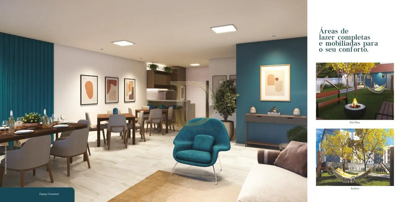 Apartamento com 2 quartos à venda, 46m2 em Pinhais - PR - imagem 5 Foto 5 de Apartamento com 2 quartos à venda, 46m2 em Pinhais - PR