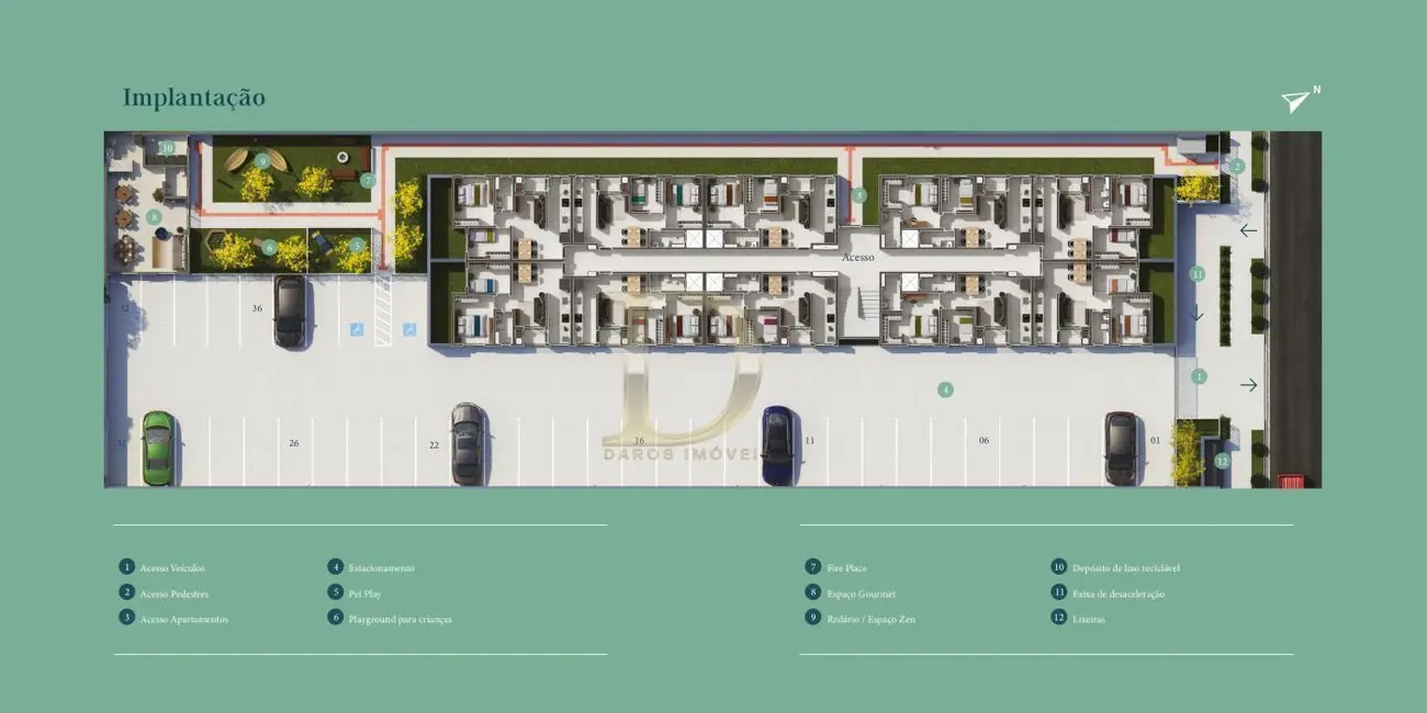 Apartamento com 2 quartos à venda, 46m2 em Pinhais - PR - imagem 8 Foto 8 de Apartamento com 2 quartos à venda, 46m2 em Pinhais - PR