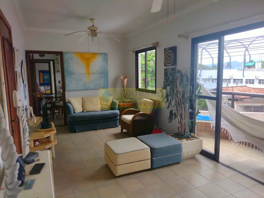 Foto 3 de Apartamento com 4 quartos à venda, 136m2 em Sumaré, Caraguatatuba - SP