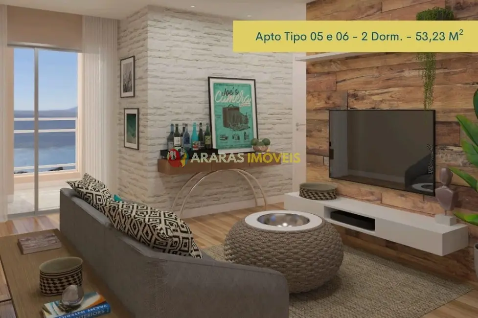 Foto 3 de Apartamento com 1 quarto à venda, 51m2 em Bertioga - SP