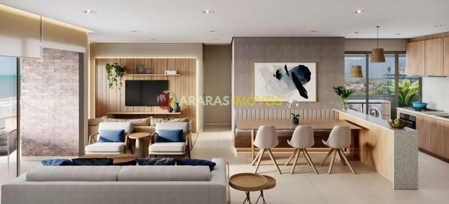 Apartamento com 3 quartos à venda, 113m2 em Centro, Bertioga - SP - imagem 3 Foto 3 de Apartamento com 3 quartos à venda, 113m2 em Centro, Bertioga - SP