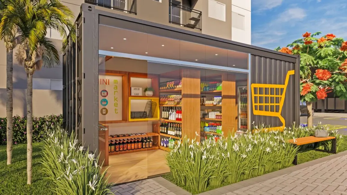 Foto 9 de Apartamento com 2 quartos à venda, 55m2 em Chácaras Acaraí, Hortolandia - SP