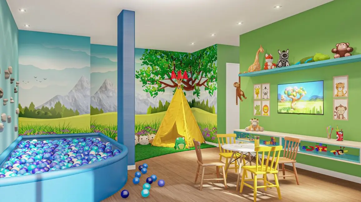 Foto 6 de Apartamento com 2 quartos à venda, 55m2 em Chácaras Acaraí, Hortolandia - SP