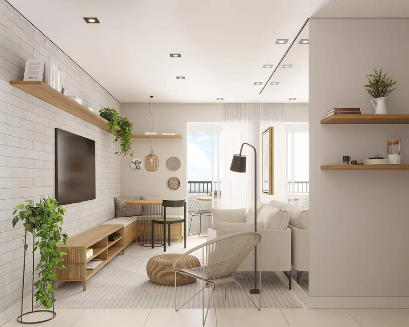 Foto 4 de Apartamento com 2 quartos à venda, 46m2 em Mansões Santo Antônio, Campinas - SP