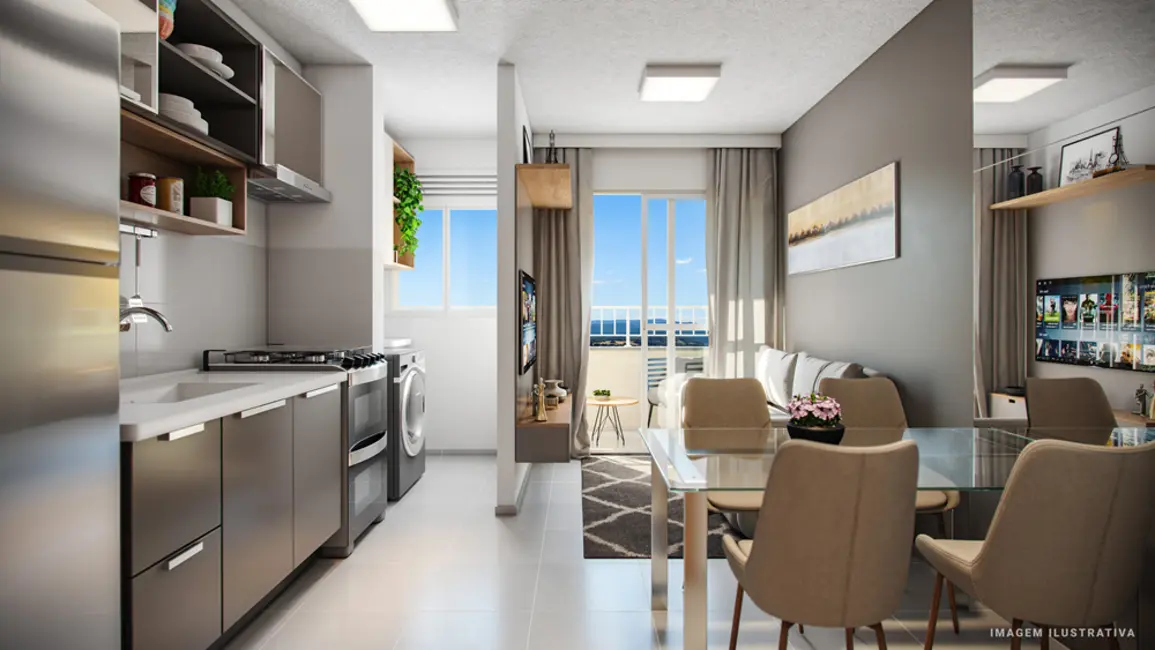 Foto 4 de Apartamento com 2 quartos à venda, 43m2 em Jardim Paraíso, Campinas - SP