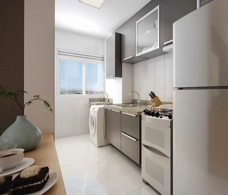 Foto 6 de Apartamento com 2 quartos à venda, 43m2 em Engordadouro, Jundiai - SP