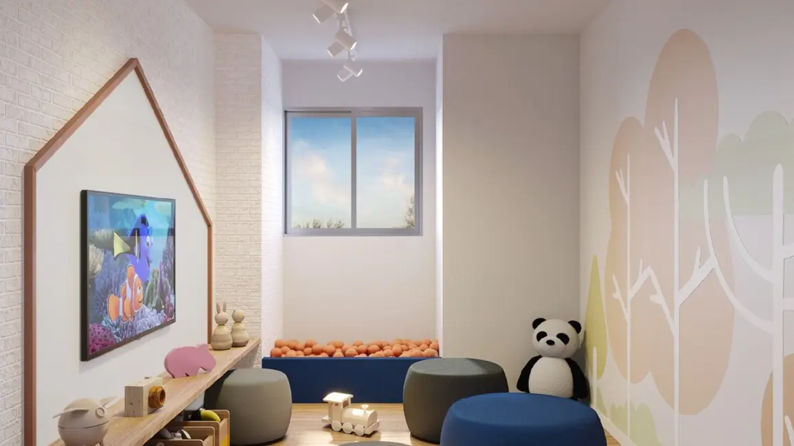 Apartamento com 2 quartos à venda, 48m2 em Jardim das Cerejeiras, Campinas - SP - imagem 3 Foto 3 de Apartamento com 2 quartos à venda, 48m2 em Jardim das Cerejeiras, Campinas - SP