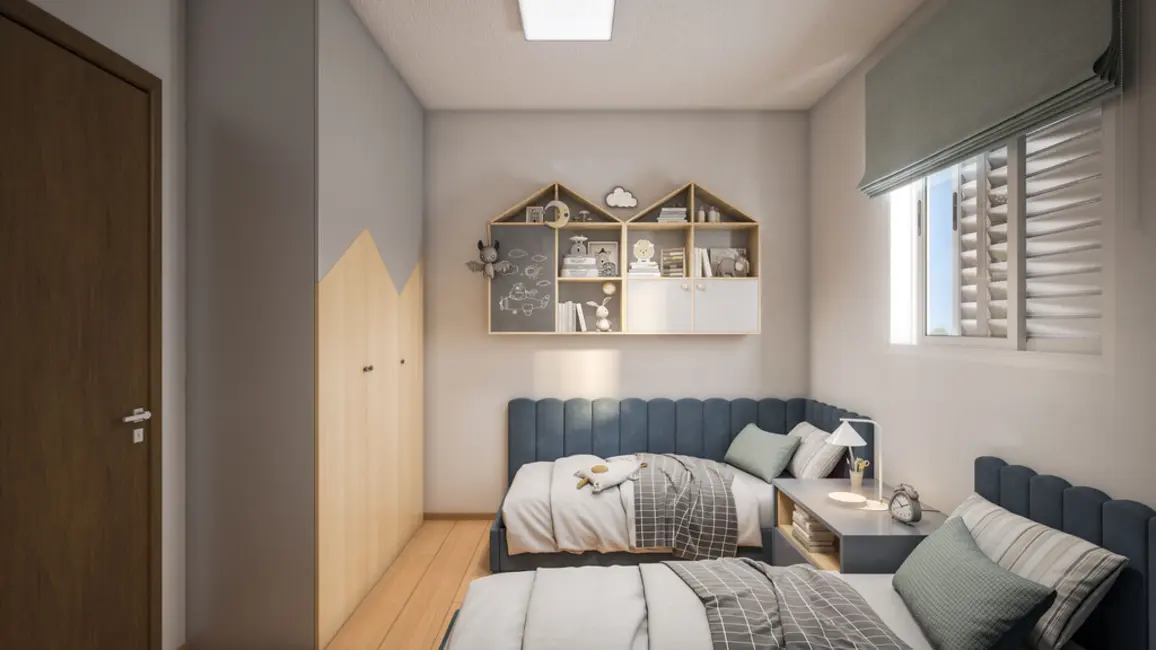 Apartamento com 2 quartos à venda, 36m2 em Jardim Madalena, Campinas - SP - imagem 6 Foto 6 de Apartamento com 2 quartos à venda, 36m2 em Jardim Madalena, Campinas - SP