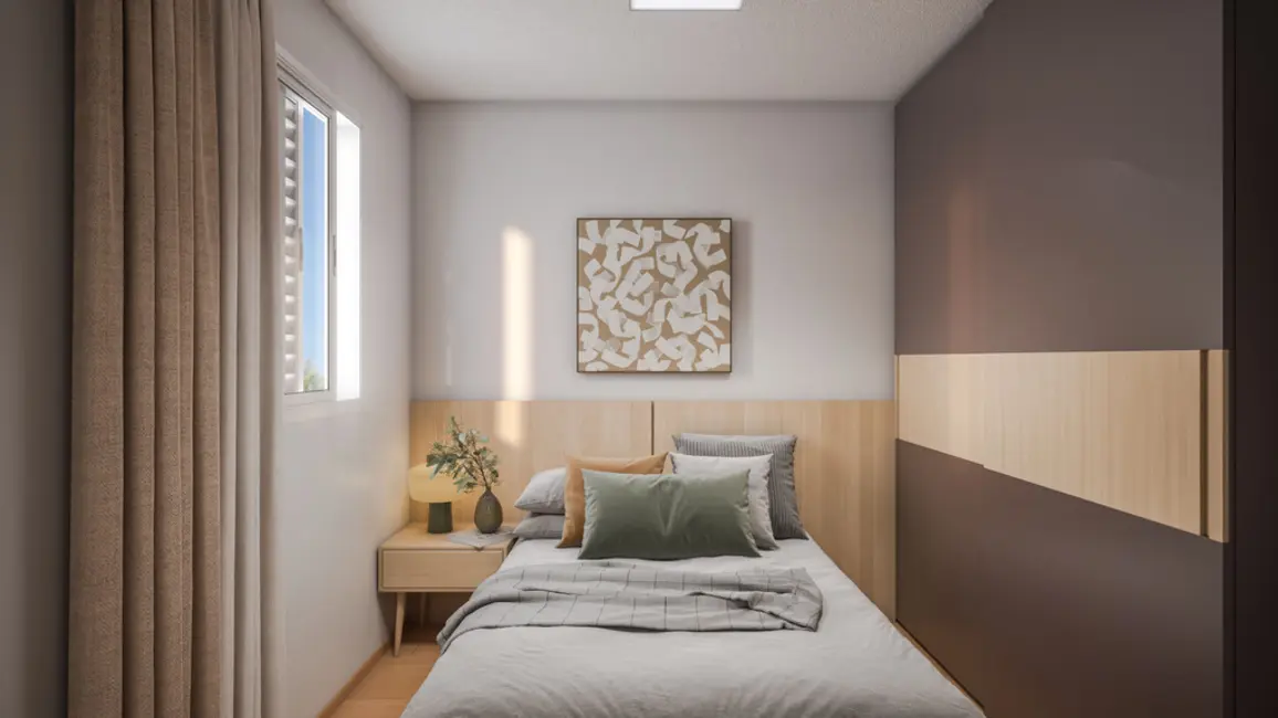 Apartamento com 2 quartos à venda, 36m2 em Jardim Madalena, Campinas - SP - imagem 5 Foto 5 de Apartamento com 2 quartos à venda, 36m2 em Jardim Madalena, Campinas - SP