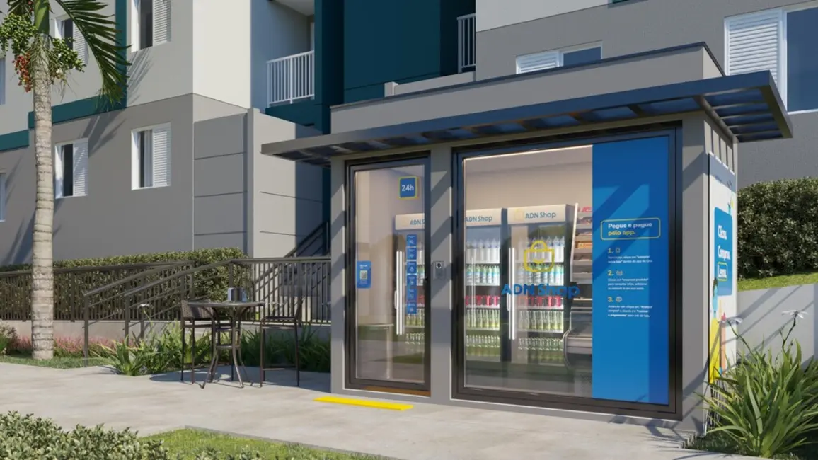 Foto 6 de Apartamento com 2 quartos à venda, 41m2 em Jardim do Lago Continuação, Campinas - SP