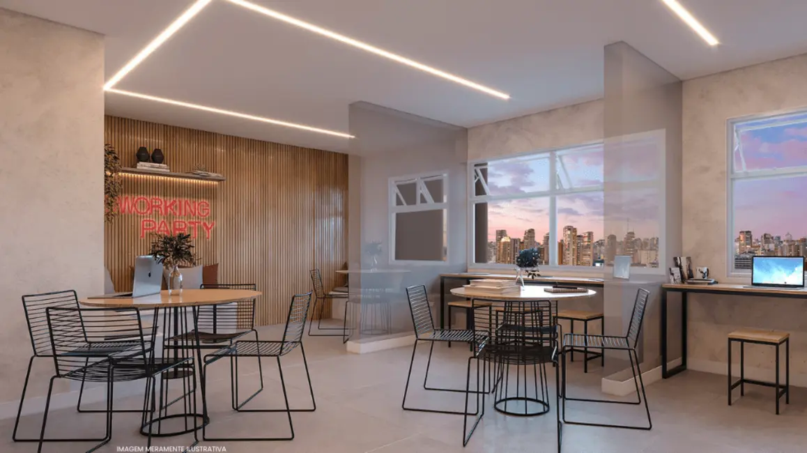 Apartamento com 1 quarto à venda, 27m2 em Tatuapé, São Paulo - SP - imagem 8 Foto 8 de Apartamento com 1 quarto à venda, 27m2 em Tatuapé, São Paulo - SP