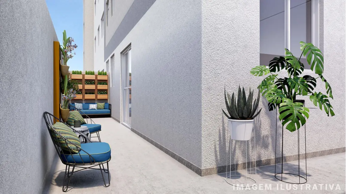 Apartamento com 2 quartos à venda, 36m2 em Jardim Yeda, Campinas - SP - imagem 4 Foto 4 de Apartamento com 2 quartos à venda, 36m2 em Jardim Yeda, Campinas - SP