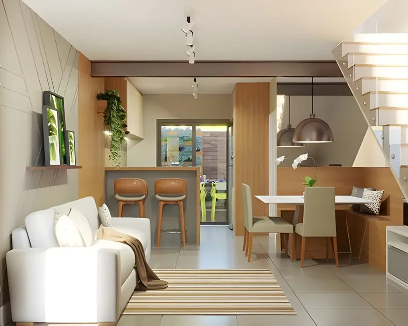 Foto 4 de Casa de Condomínio com 2 quartos à venda, 110m2 em Louveira - SP