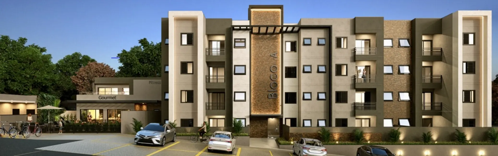 Foto 3 de Apartamento com 2 quartos à venda, 87m2 em Santa Claudina, Vinhedo - SP