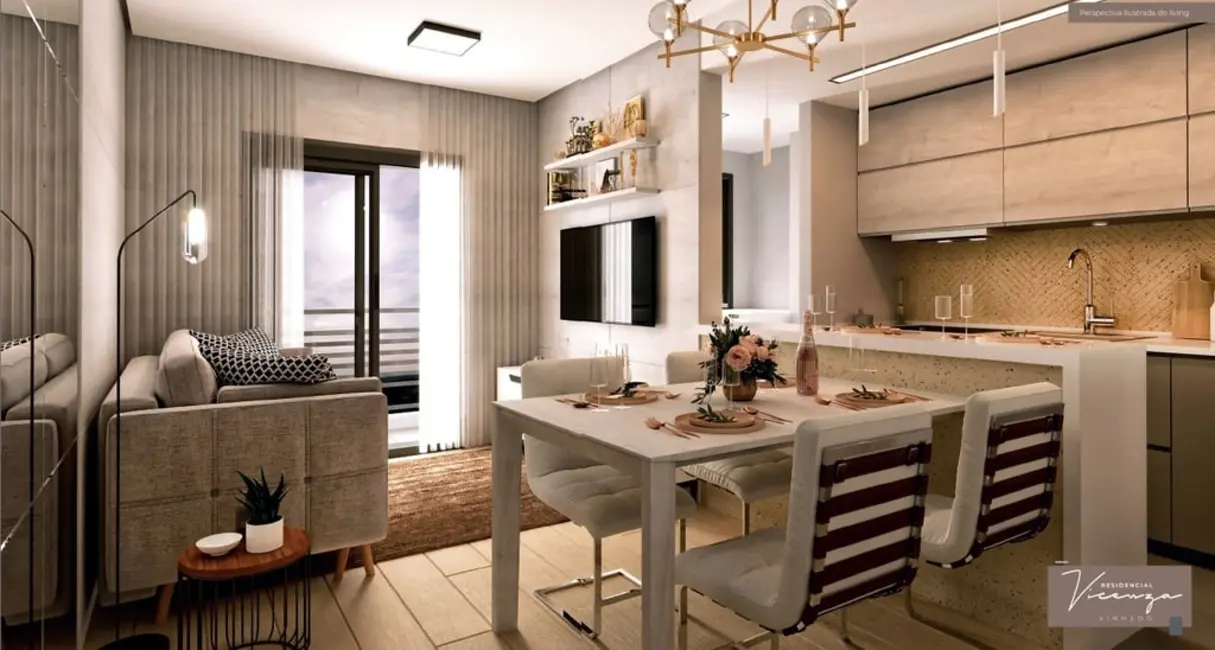 Foto 4 de Apartamento com 2 quartos à venda, 58m2 em Pinheirinho, Vinhedo - SP