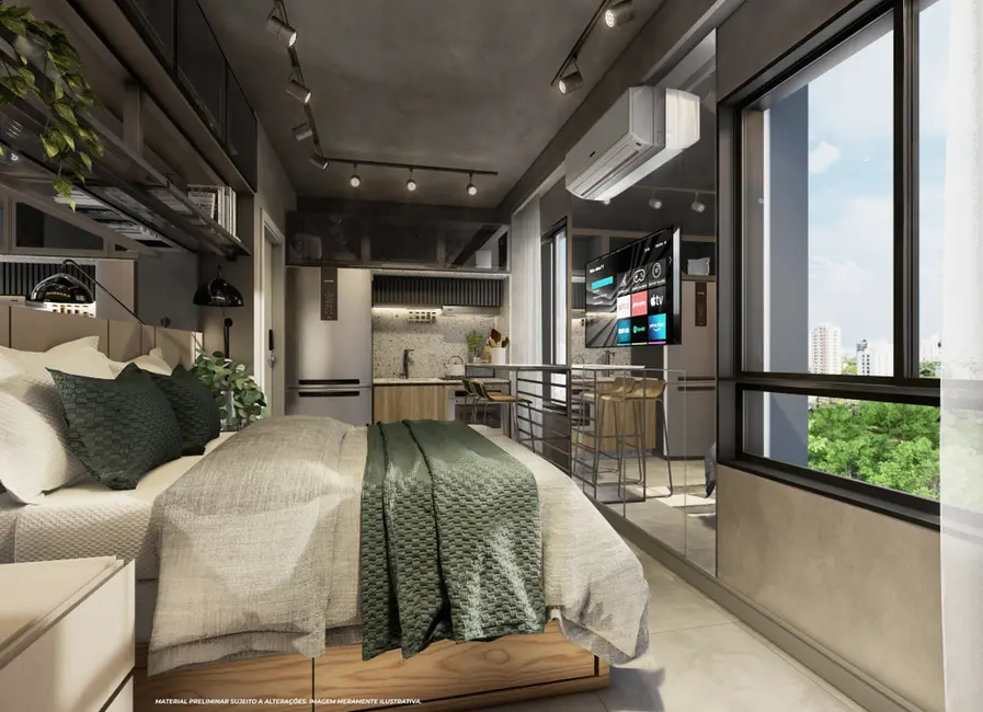 Kitnet com 1 quarto à venda, 34m2 em Jardim Paulista, São Paulo - SP - imagem 8 Foto 8 de Kitnet com 1 quarto à venda, 34m2 em Jardim Paulista, São Paulo - SP