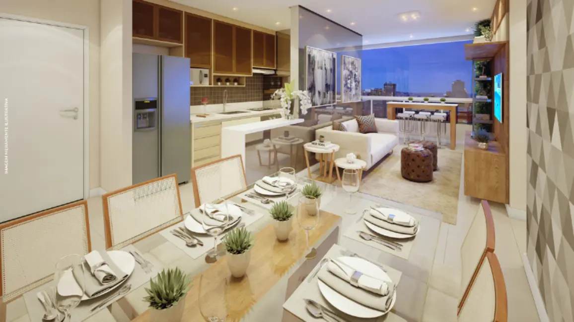 Apartamento com 3 quartos à venda, 66m2 em Além Ponte, Sorocaba - SP - imagem 3 Foto 3 de Apartamento com 3 quartos à venda, 66m2 em Além Ponte, Sorocaba - SP