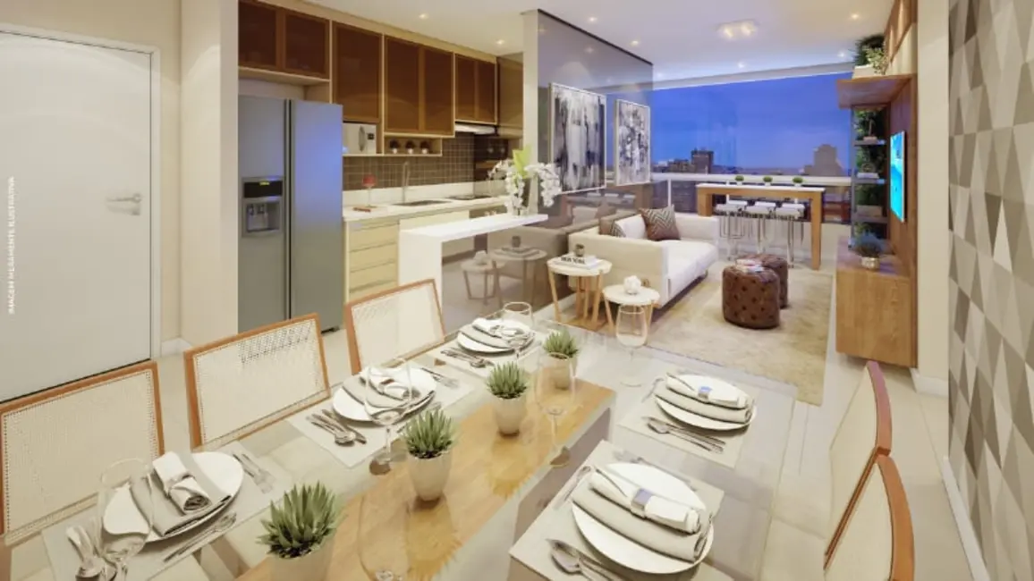 Apartamento com 3 quartos à venda, 77m2 em Além Ponte, Sorocaba - SP - imagem 3 Foto 3 de Apartamento com 3 quartos à venda, 77m2 em Além Ponte, Sorocaba - SP