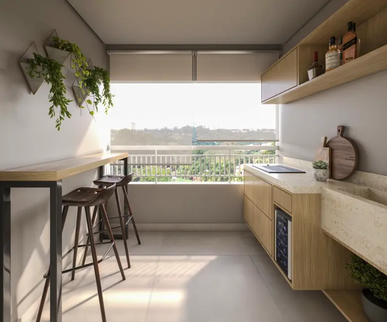 Apartamento com 2 quartos à venda, 53m2 em Loteamento Santo Antônio, Itatiba - SP - imagem 4 Foto 4 de Apartamento com 2 quartos à venda, 53m2 em Loteamento Santo Antônio, Itatiba - SP