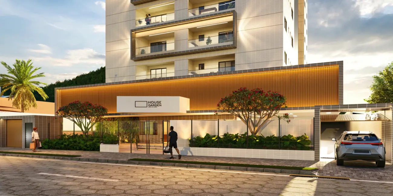 Foto 3 de Apartamento com 2 quartos à venda, 72m2 em Canto do Forte, Praia Grande - SP