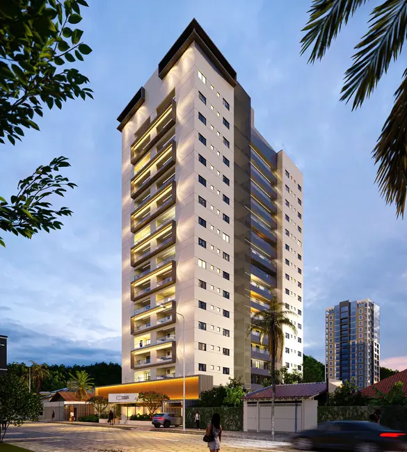 Foto 2 de Apartamento com 2 quartos à venda, 73m2 em Canto do Forte, Praia Grande - SP