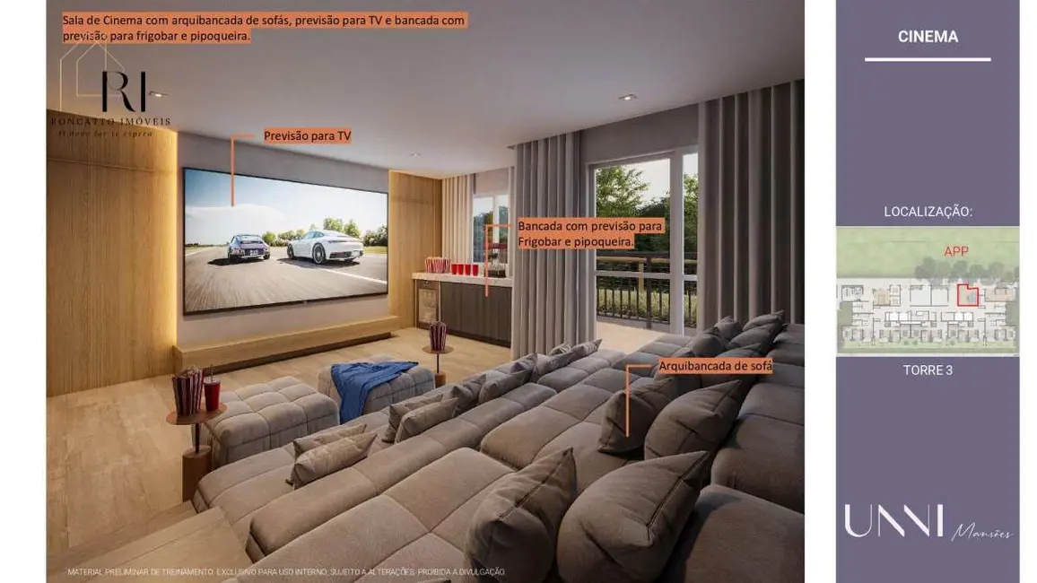 Apartamento com 2 quartos à venda, 44m2 em Mansões Santo Antônio, Campinas - SP - imagem 3 Foto 3 de Apartamento com 2 quartos à venda, 44m2 em Mansões Santo Antônio, Campinas - SP