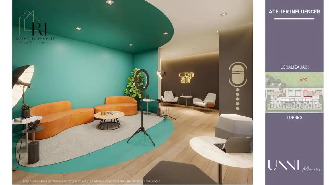 Apartamento com 2 quartos à venda, 44m2 em Mansões Santo Antônio, Campinas - SP - imagem 2 Foto 2 de Apartamento com 2 quartos à venda, 44m2 em Mansões Santo Antônio, Campinas - SP