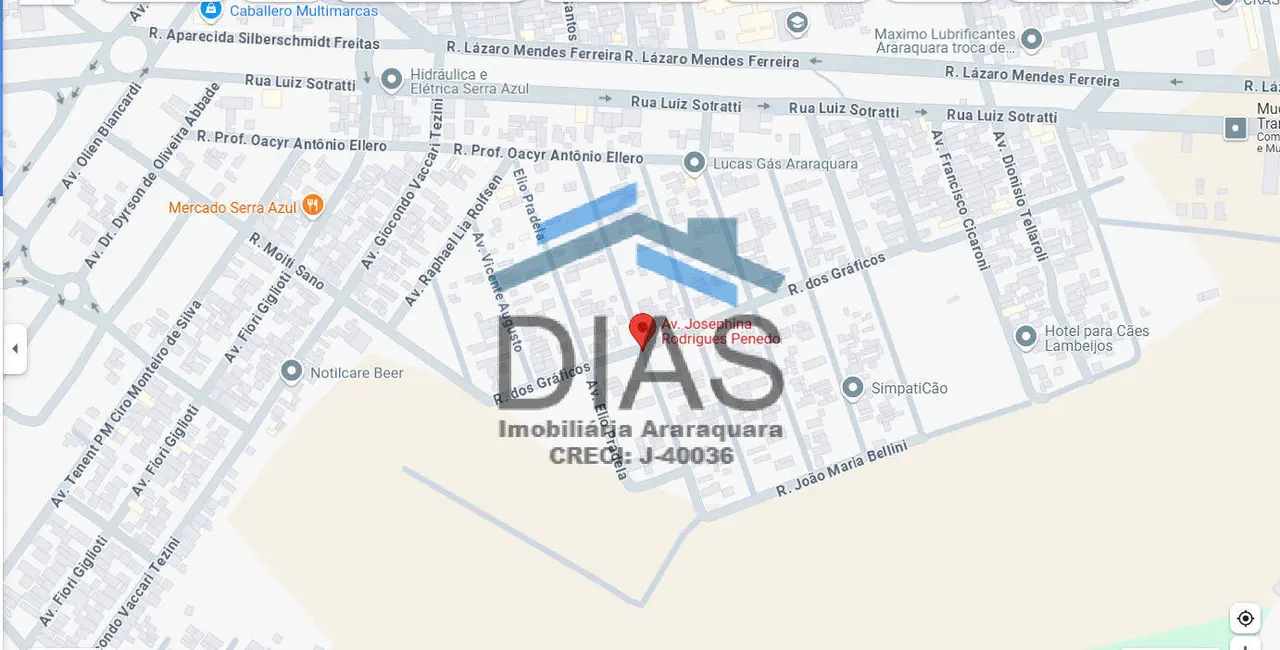 Foto 5 de Terreno / Lote à venda, 250m2 em Residencial Santa Luzia, Araraquara - SP