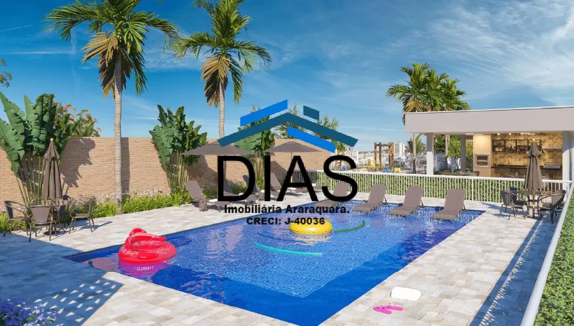 Foto 3 de Apartamento com 2 quartos à venda, 51m2 em Jardim Bandeirantes, Araraquara - SP